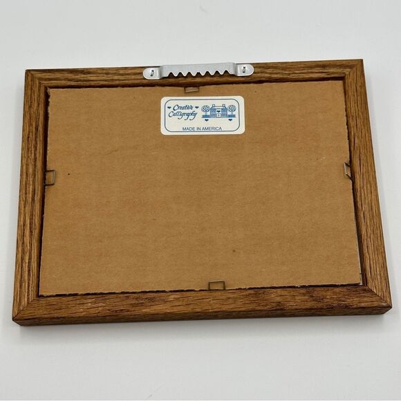 Creative Calligraphy Grandparents Print Wooden Frame - Picture 4 of 7